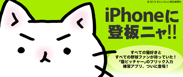 猫ピッチャー -ミーちゃんフリック-